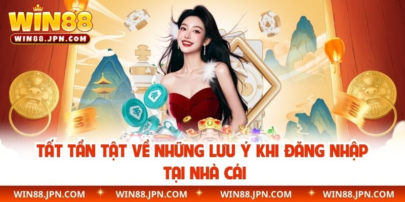 Tất tần tật về những lưu ý khi đăng nhập tại nhà cái